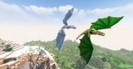 Tamed dragons in Ice and Fire: Dragons (Image via CurseForge)